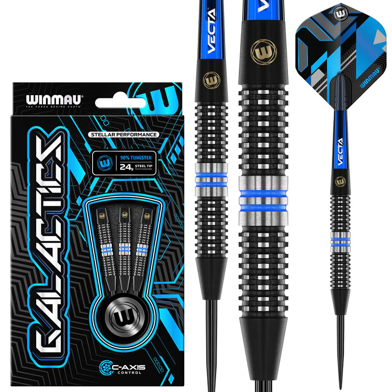 Winmau Galactics 90% Steel Darts Szett - Direct Darts - 1