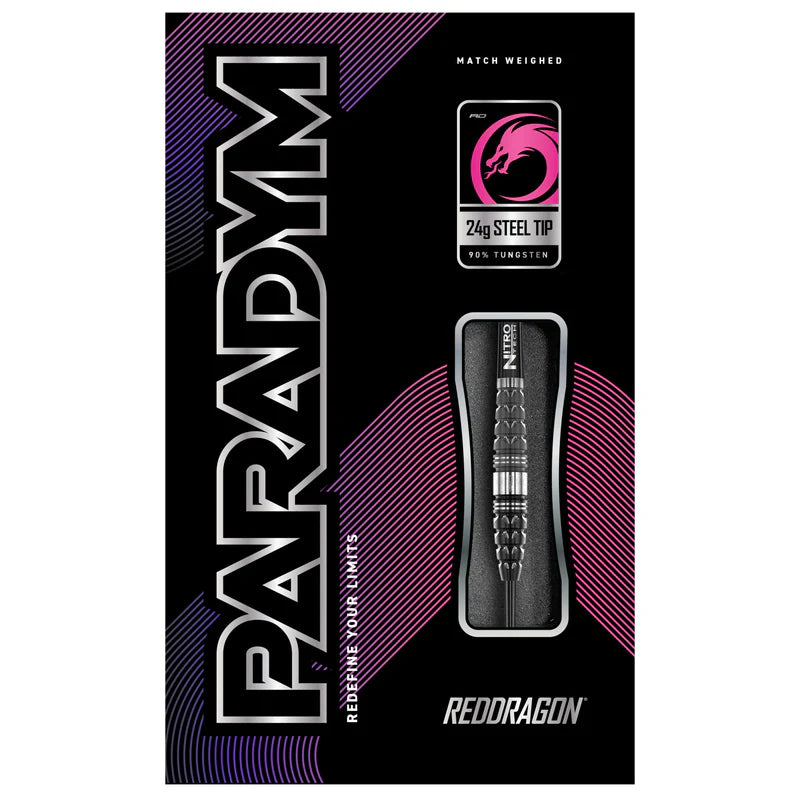 Red Dragon Paradym Torpedo 90% Steel Darts Szett - Direct Darts - 4