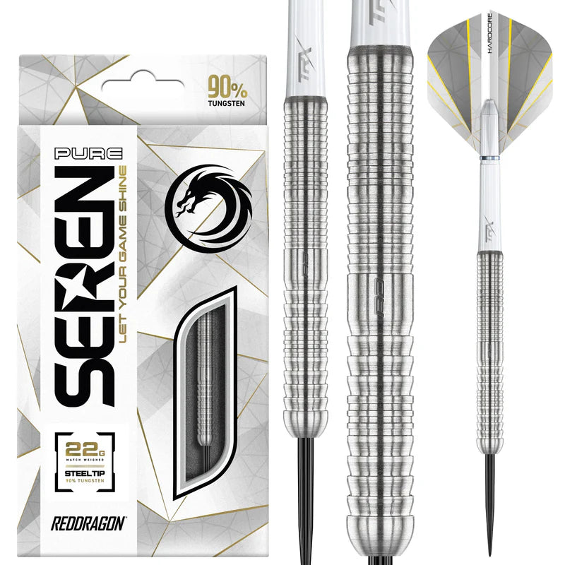 Red Dragon Seren 1 Pure 90% Steel Darts Szett - Direct Darts - 2