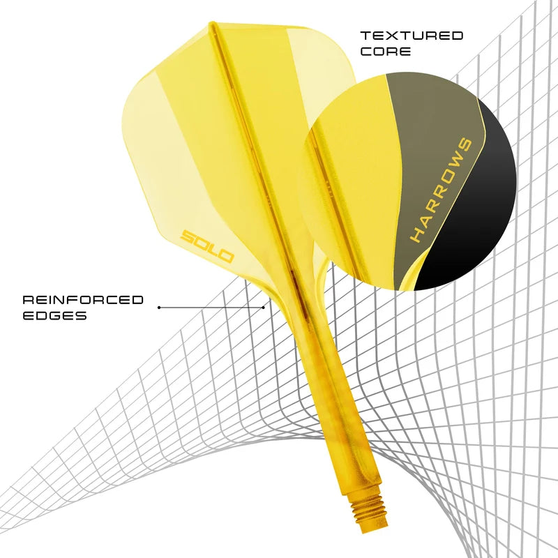Harrows - Solo 6 - Sárga - Darts Szár - Direct Darts - 4