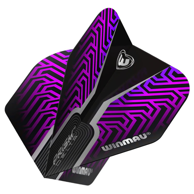 Winmau Prism Delta Kairos Lila 100 Mikron Darts Toll - Direct Darts - 1