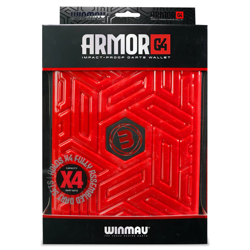 Winmau Armor G4 Piros Darts Tok - Direct Darts - 7