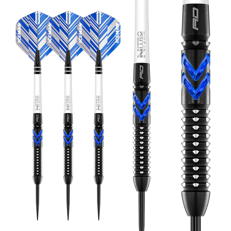 Red Dragon - Gerwyn Price Blue Ice Se - Steel Darts Szett - Direct Darts - 4