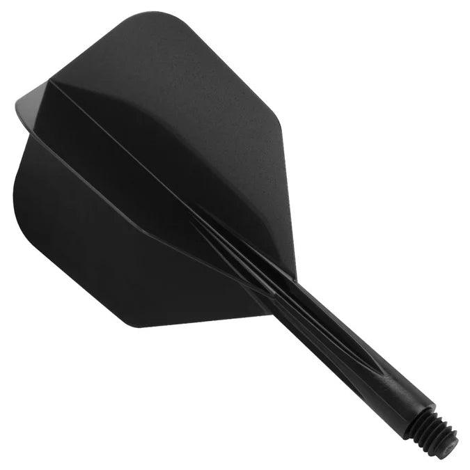 Condor - Zero Stress - Plain - Fekete - No6 - Egybe Darts Szár/Toll - Direct Darts - 1
