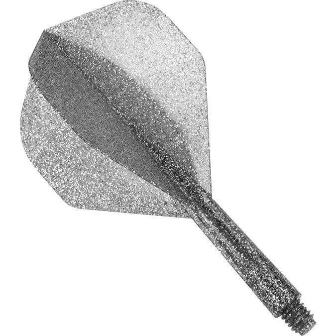 Condor - Zero Stress - Glitter - Szürke Ezüst - No2 - Egybe Darts Szár/Toll - Direct Darts - 1