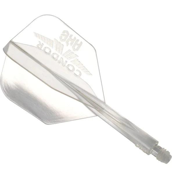 Condor - Axe Logo - Víztiszta Ezüst - No6 - Egybe Darts Szár/Toll - Direct Darts - 1