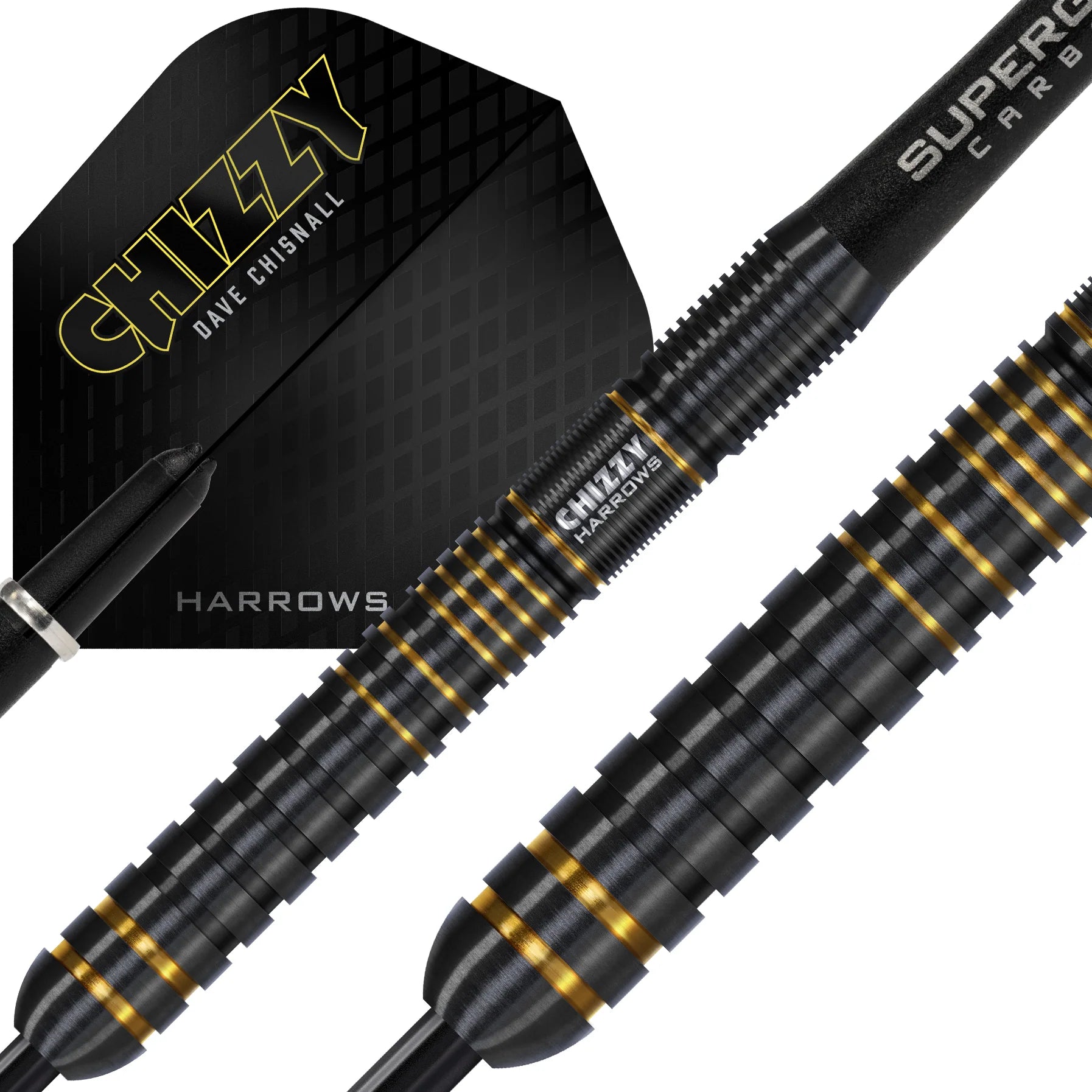 Harrows Chizzy Series 3 90% Steel Darts Szett - Direct Darts - 3