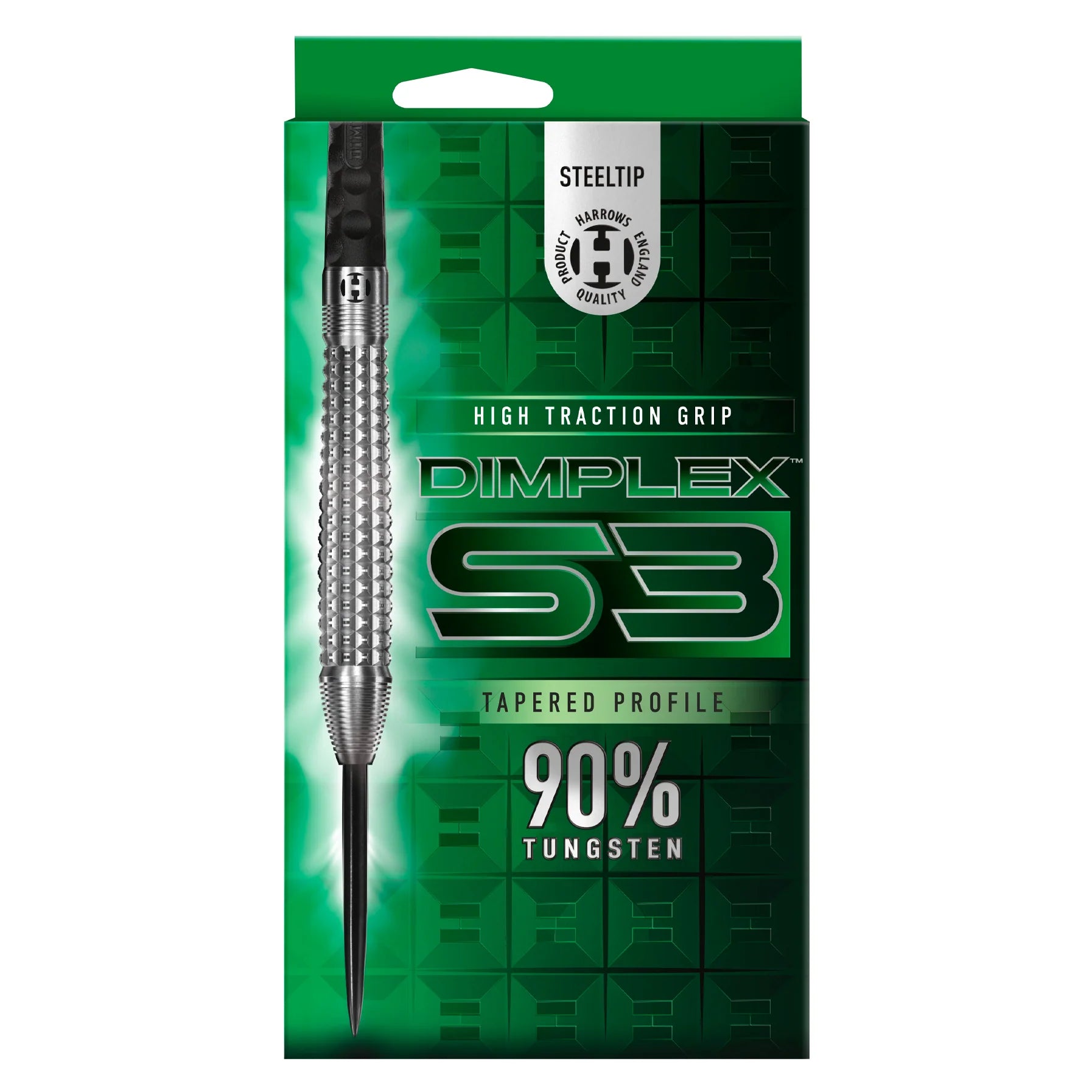 Harrows Dimplex Tapered 90% Steel Darts Szett - Direct Darts - 5