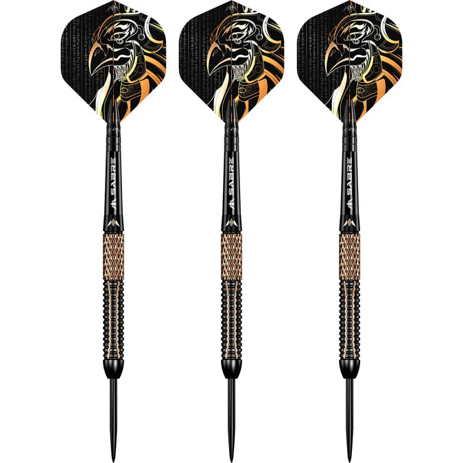 Mission - Horus 97,5% - Fekete & Bronz - Steel Darts Szett - Direct Darts - 3