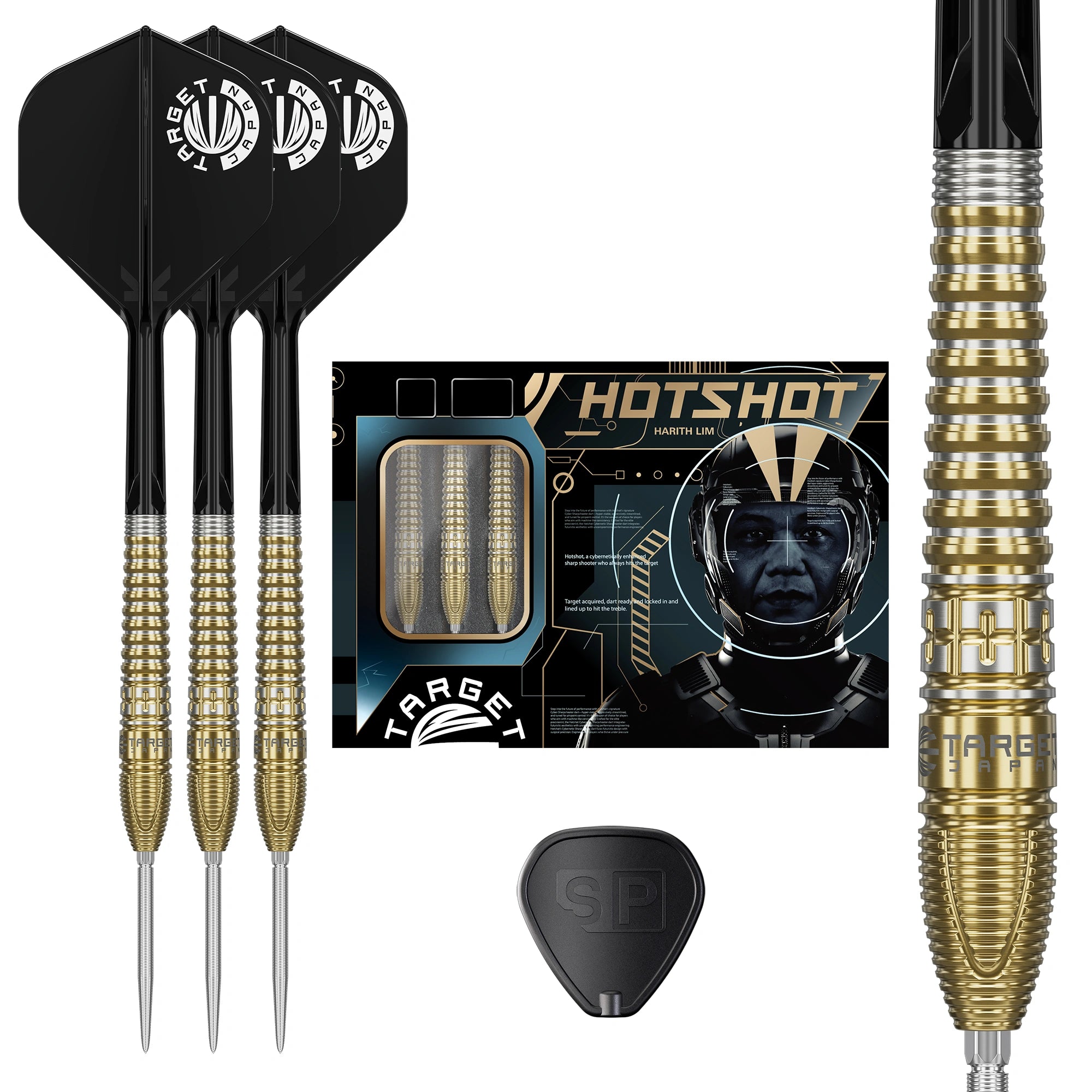 Target Japan - Prime Series Hot Shot Gen3 - 90% - Darts Nyíl Szett - Direct Darts - 1
