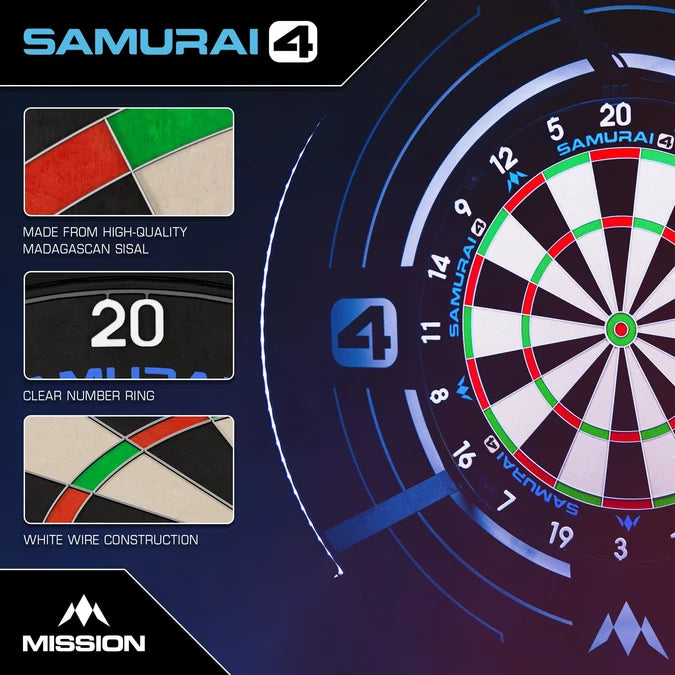 Mission - Mission Samurai 4 - Darts Tábla - Direct Darts - 4