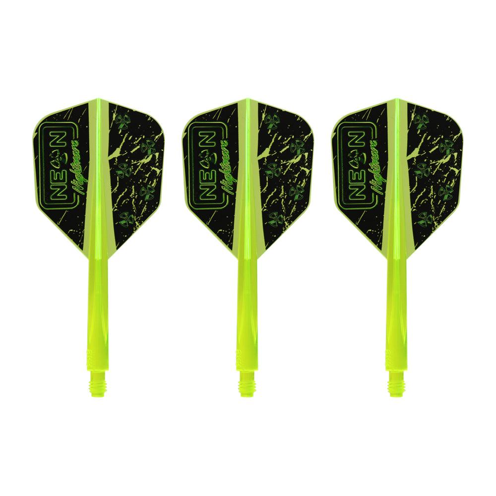 Condor - Axe Stowe Buntz - Neon Sárga - No6 - Egybe Darts Szár/Toll - Direct Darts - 1
