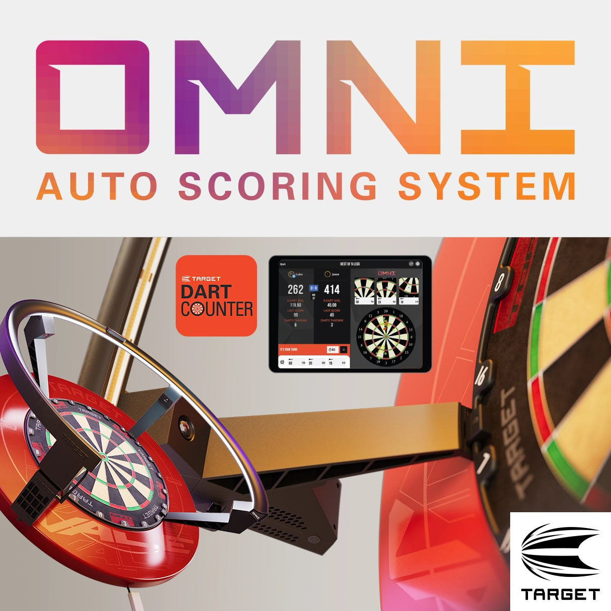 Omni Auto Scoring System - Direct Darts 2