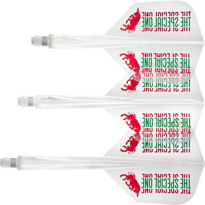 Condor - Axe Special One - Víztiszta - No6 - Egybe Darts Szár/Toll - Direct Darts - 2