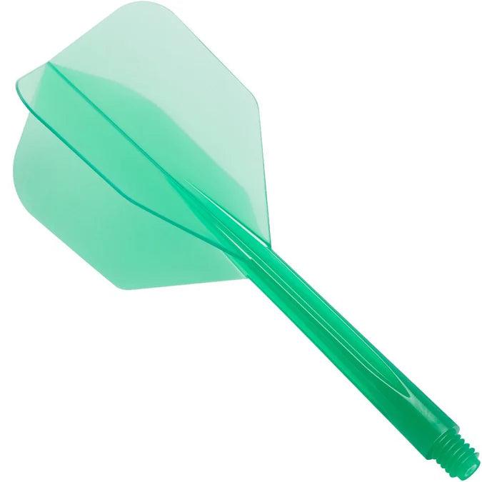 Condor - Zero Stress - Plain - Víztiszta Zöld - No6 - Egybe Darts Szár/Toll - Direct Darts - 1