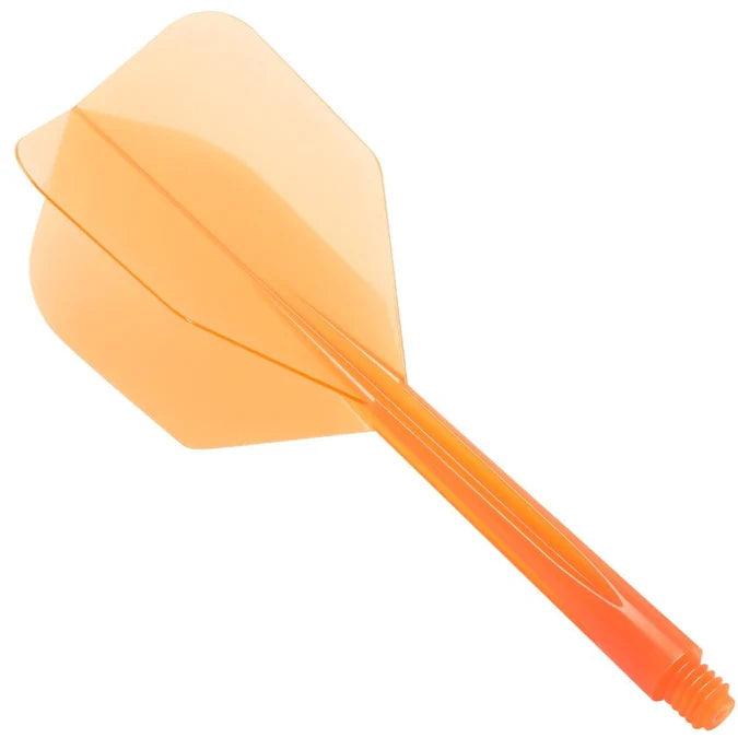 Condor - Zero Stress - Plain - Víztiszta Narancssárga - No6 - Egybe Darts Szár/Toll - Direct Darts - 1