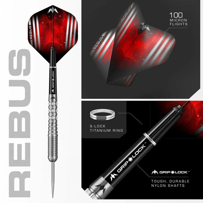 Mission - Rebus - M2 - Steel Darts Szett - Direct Darts - 3
