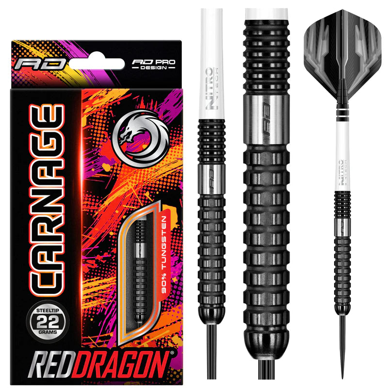 Red Dragon - Carnage 2 - Steel Darts Szett - Direct Darts - 2