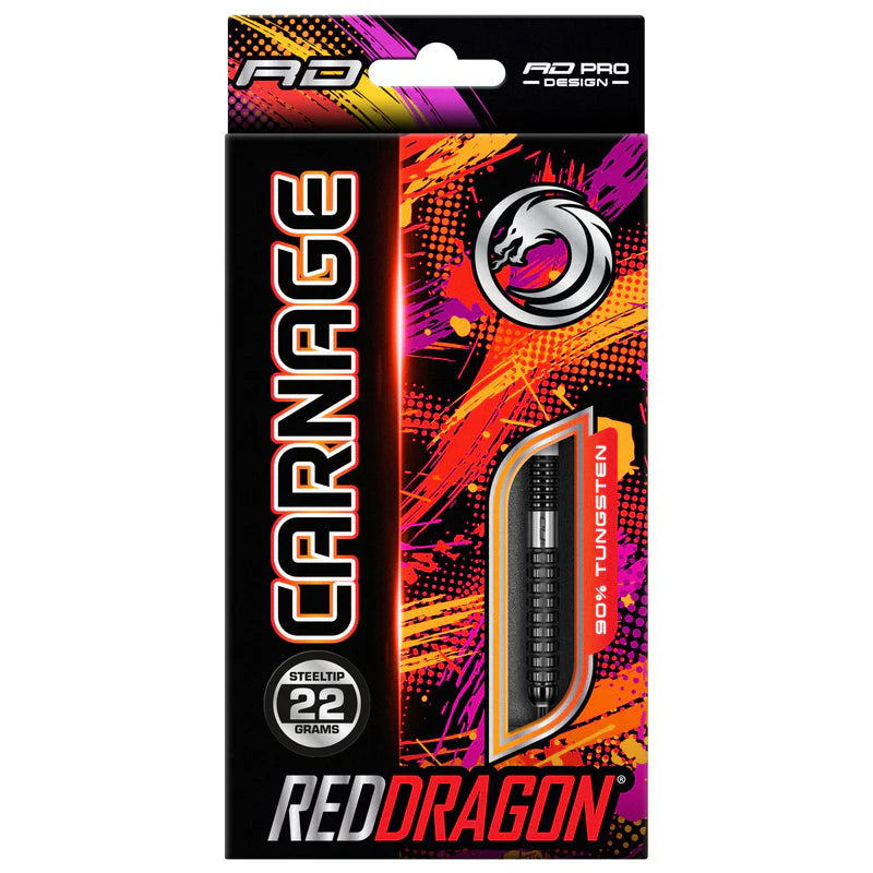 Red Dragon - Carnage 2 - Steel Darts Szett - Direct Darts - 4