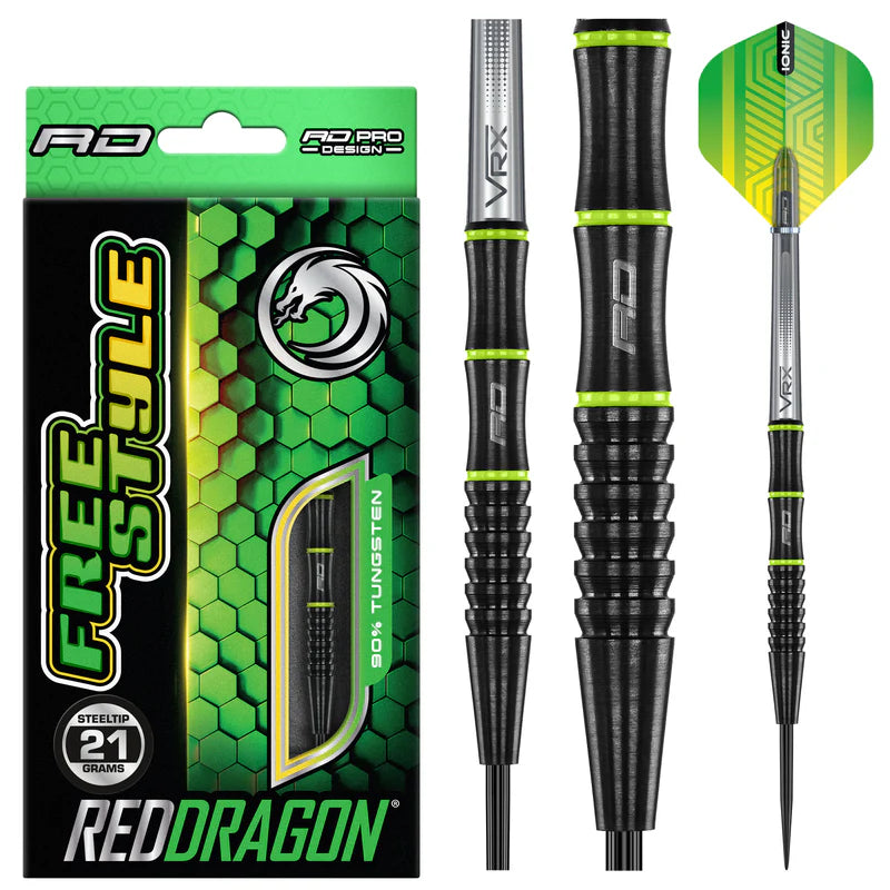 Red Dragon - Freestyle - Steel Darts Szett - Direct Darts - 2