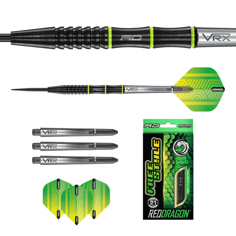 Red Dragon - Freestyle - Steel Darts Szett - Direct Darts - 4
