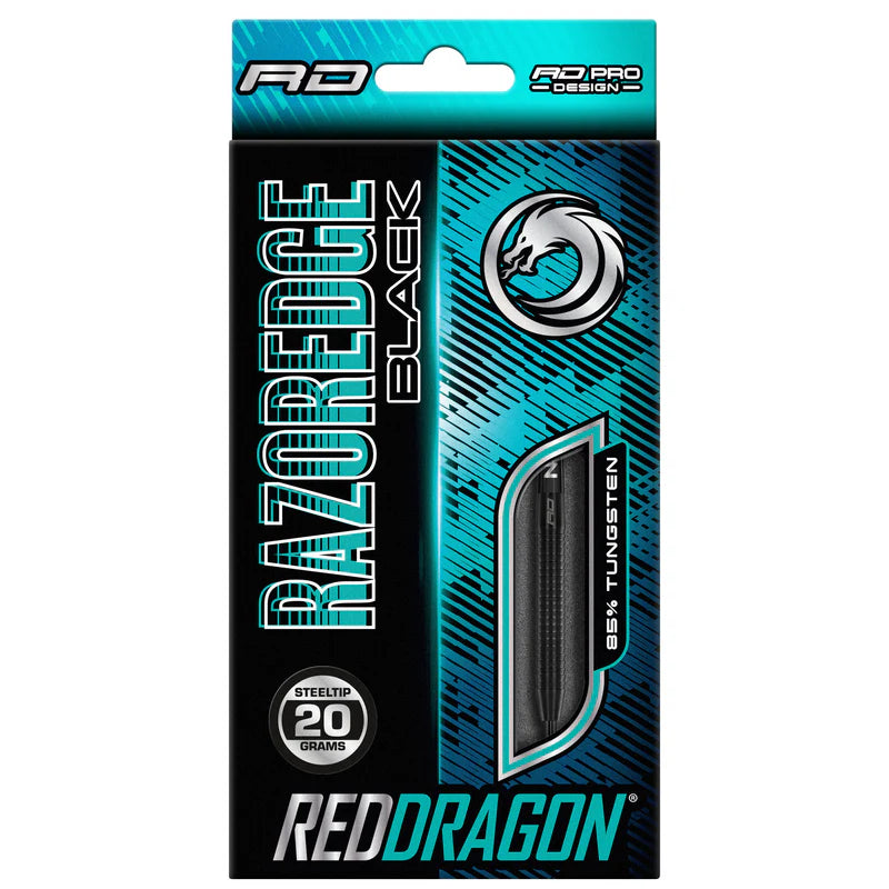 Red Dragon - Razor Edge Fekete - Steel Darts Szett - Direct Darts - 6