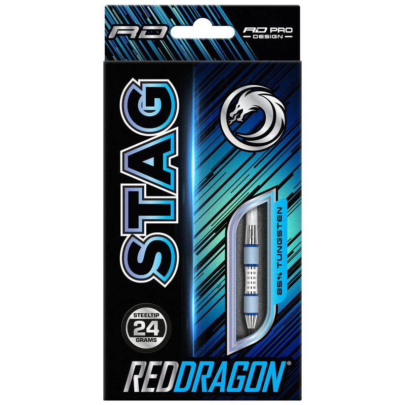 Red Dragon - Stag Szürke 4 - Steel Darts Szett - Direct Darts - 4