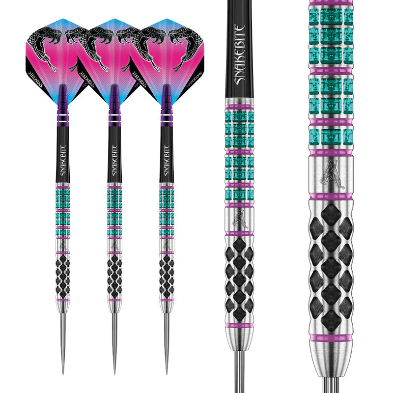 Red Dragon - Peter Wright Supa Venom - Steel Darts Szett - Direct Darts - 6