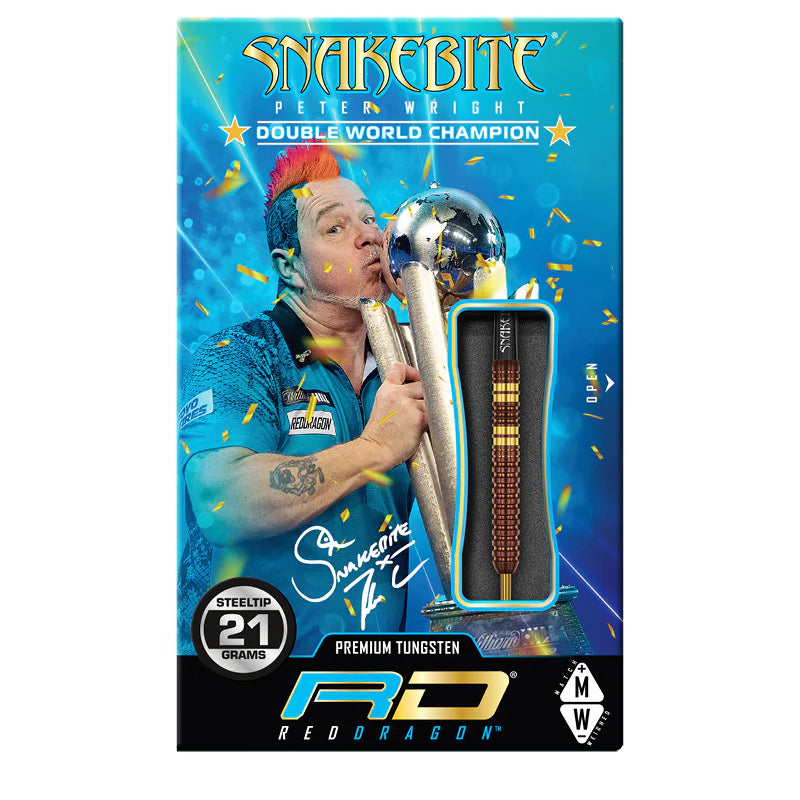 Red Dragon - Peter Wright Copper Fusion - Steel Darts Szett - Direct Darts - 4