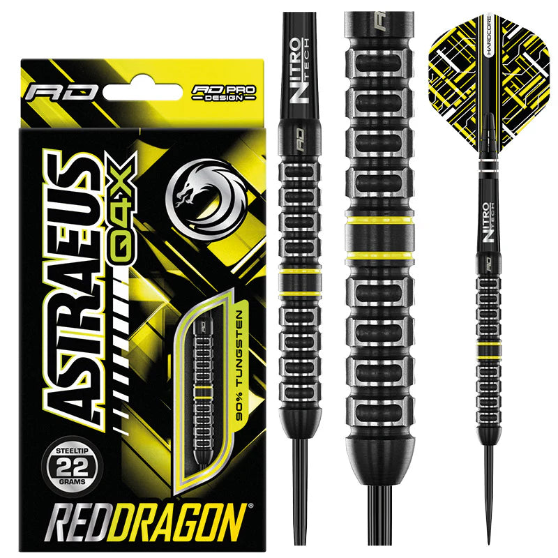 Red Dragon - Astraeus Q4X Parallel - Steel Darts Szett - Direct Darts - 2