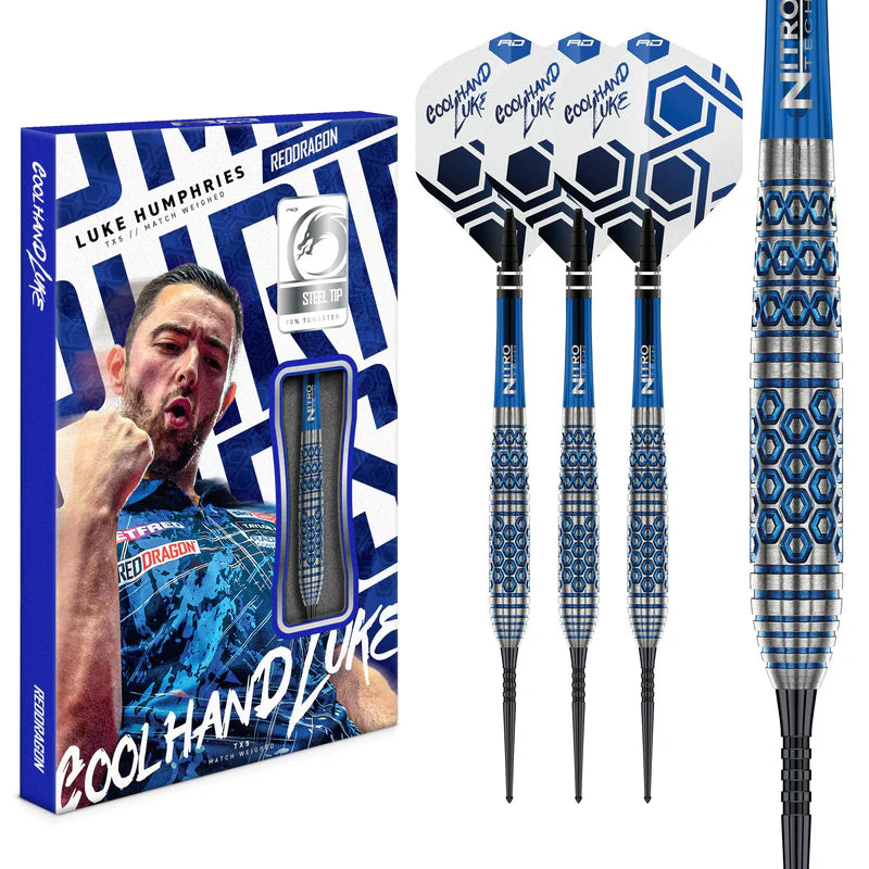 Red Dragon - Luke Humphries Tx5 - 90% - Darts Nyíl Szett - Direct Darts - 1
