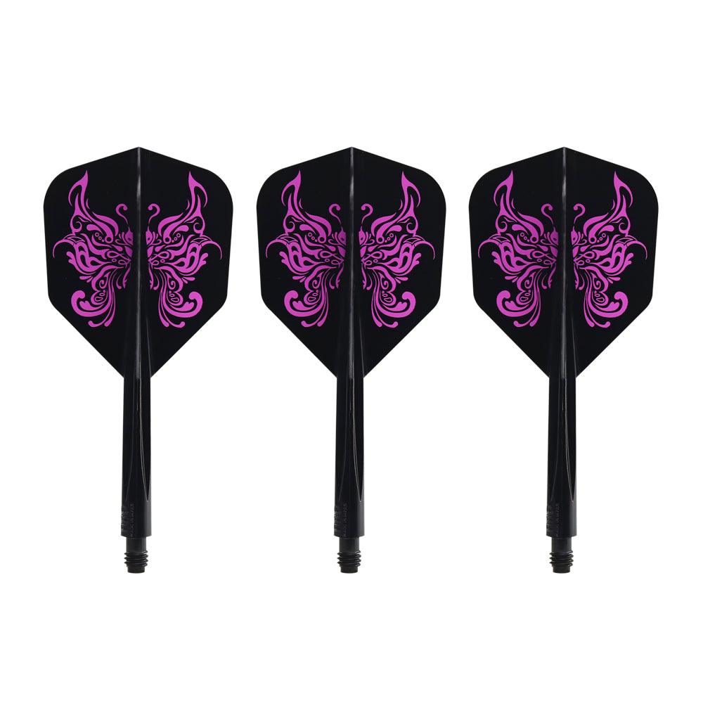 Condor - Axe Tribal Butterfly - Fekete - No6 - Egybe Darts Szár/Toll - Direct Darts - 1