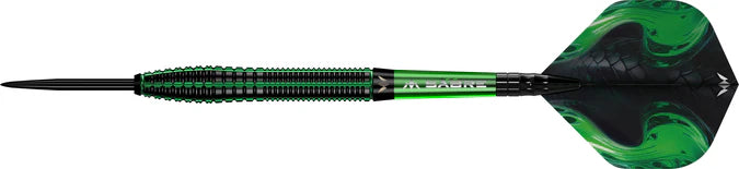 Mission - Venom 90% - Fekete & Zöld - Steel Darts Szett - Direct Darts - 5