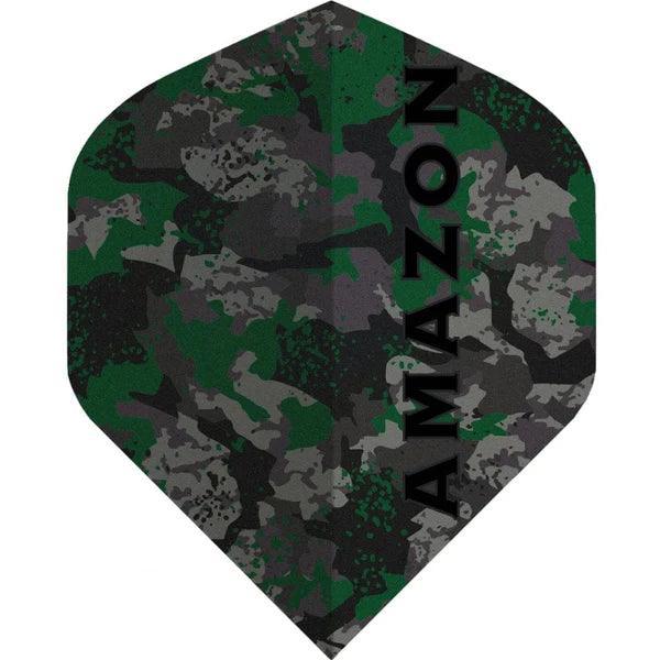 Amazon - Camo No2 Zöld - 100 Mikron - Darts Toll - Direct Darts - 1