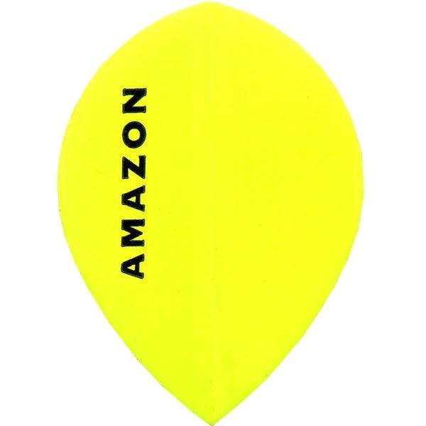 Amazon - Pear Shape Sárga - 100 Mikron - Darts Toll - Direct Darts - 1