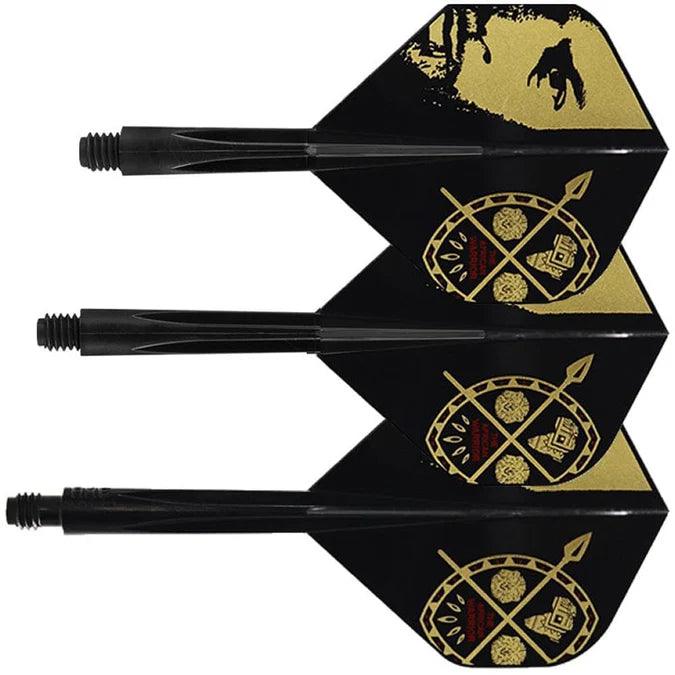 Condor - Axe A.W Inspiration3 - Fekete - No2 - Egybe Darts Szár/Toll - Direct Darts - 2