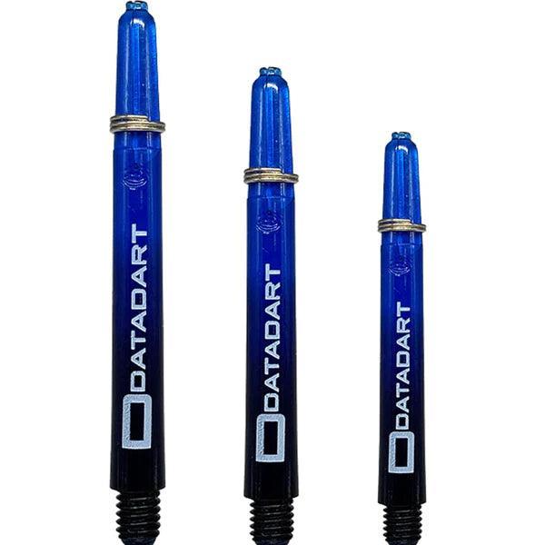 Datadart - Argon Polikarbonát Fekete & Kék - Darts Szár - Direct Darts - 1