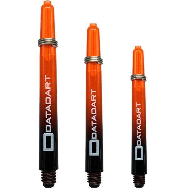 Datadart - Argon Polikarbonát Fekete & Narancssárga - Darts Szár - Direct Darts - 1