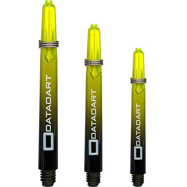 Datadart - Argon Polikarbonát Fekete & Sárga - Darts Szár - Direct Darts - 1