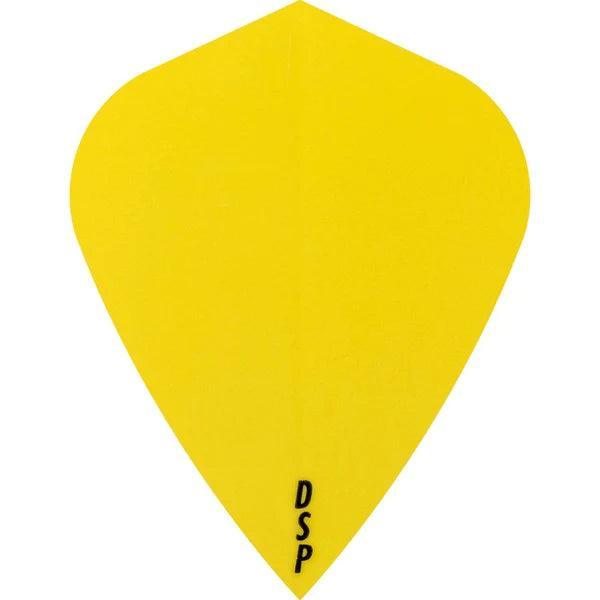 Designa - Poly Plain Original Kite Sárga - 100 Mikron - Darts Toll - Direct Darts - 1