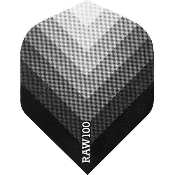 Designa - Raw 100 Arrow Fekete - 100 Mikron - Darts Toll - Direct Darts - 1