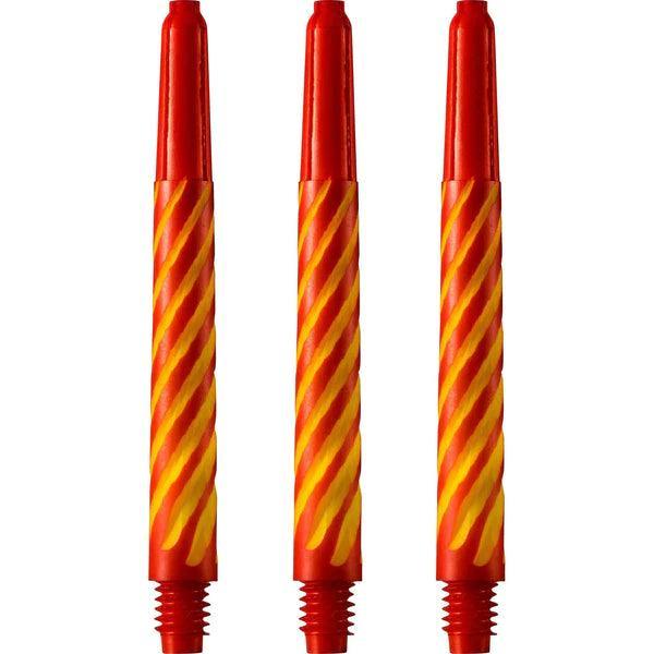 Designa - Spiroline Nylon Piros & Sárga - Darts Szár - Direct Darts - 2