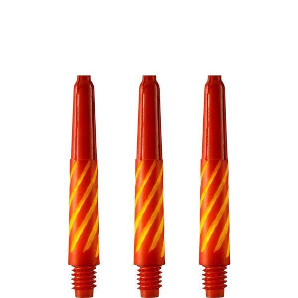 Designa - Spiroline Nylon Piros & Sárga - Darts Szár - Direct Darts - 3