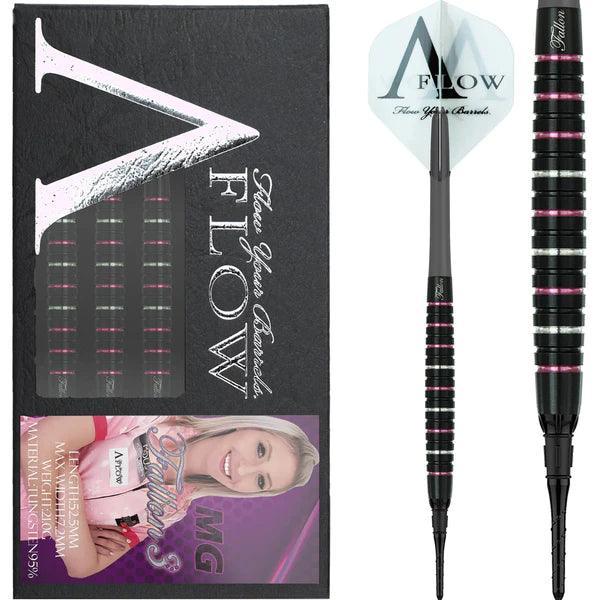 Dynasty - Black Line Ct - Fallon Sherrock 95% - Fekete & Rózsaszín - Soft Darts Szett - Direct Darts - 1