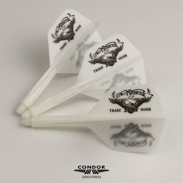 Condor - Zero Stress - West Bull L.A - Fehér - No6 - Egybe Darts Szár/Toll - Direct Darts - 3