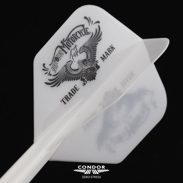 Condor - Zero Stress - West Bull L.A - Fehér - No6 - Egybe Darts Szár/Toll - Direct Darts - 4