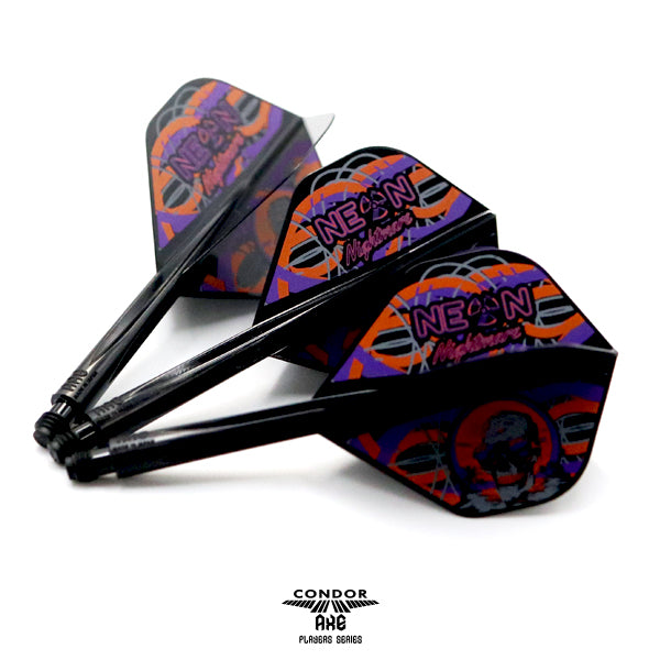 Condor - Axe Neon Nightmare3 - Fekete - No2 - Egybe Darts Szár/Toll - Direct Darts - 2