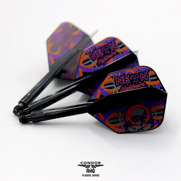 Condor - Axe Neon Nightmare3 - Fekete - No6 - Egybe Darts Szár/Toll - Direct Darts - 2