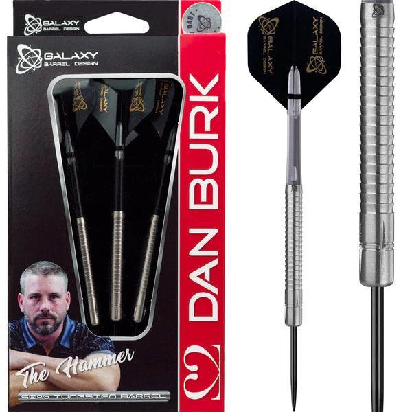 Galaxy - Dan Burk The Hammer Natural 90% - Steel Darts Szett - Direct Darts - 1