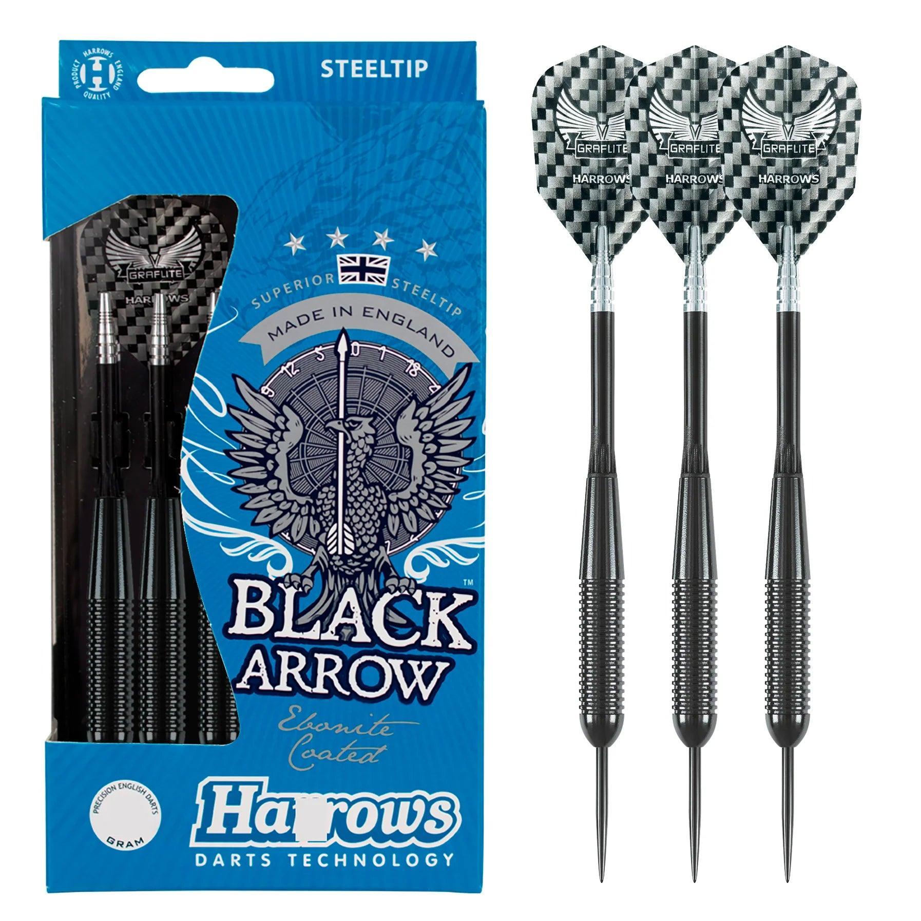 Harrows - Black Arrow 19 G - Steel Darts Szett - Direct Darts - 2